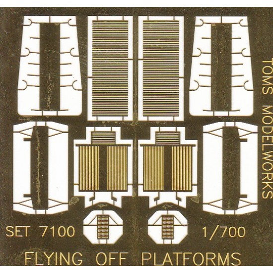 1/700 WWI US/Royal Navy Battleships/Battlecruisers Flying off Platforms