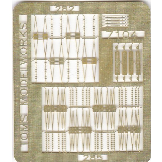 1/700 Type 282, Type 285 Antennas for Royal Navy and Commonwealth Ships