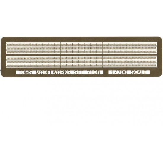 1/700 USN Destroyer Railing with Netting