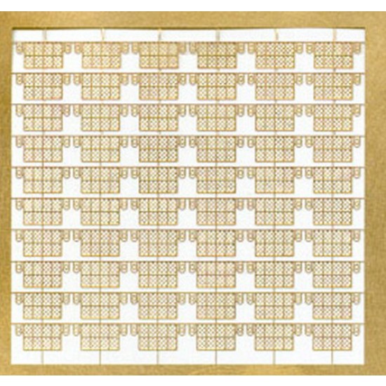 1/700 WWII US Carrier Flotation Baskets (1 Photo-Etched sheet)