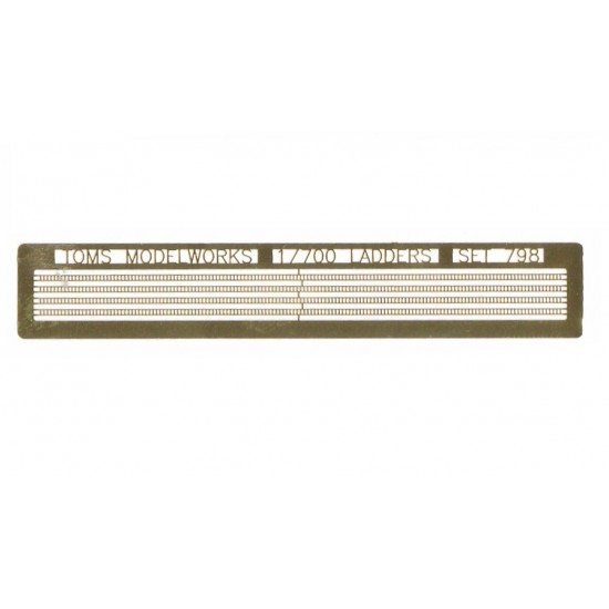1/700 Vertical Ladders for Masts/Funnels/Superstructure