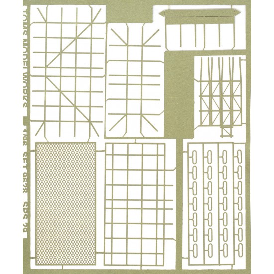 1/96 SPS-29 Radar Antenna (1 Photo-Etched Sheet)