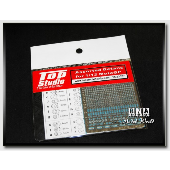 Assorted Details for 1/12 MotoGp