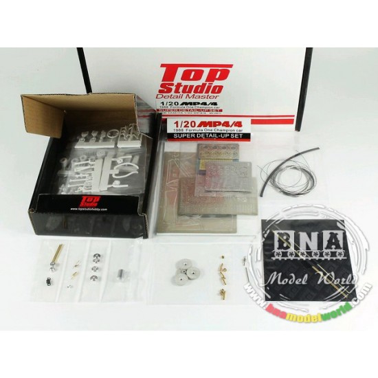 Super Detail Set for 1/20 McLaren MP4/4 1988 for Tamiya kit