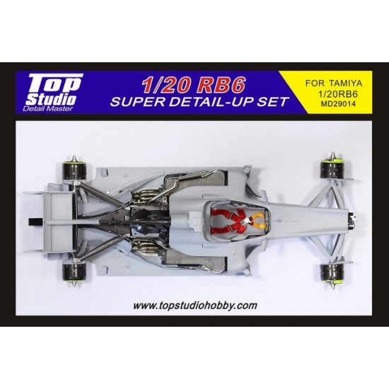 1/20 Red Bull Racing RB6 Super Detail-up Set for Tamiya 20067 kit