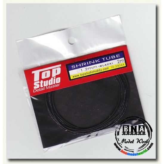1.2 mm Shrink Tube (Black)