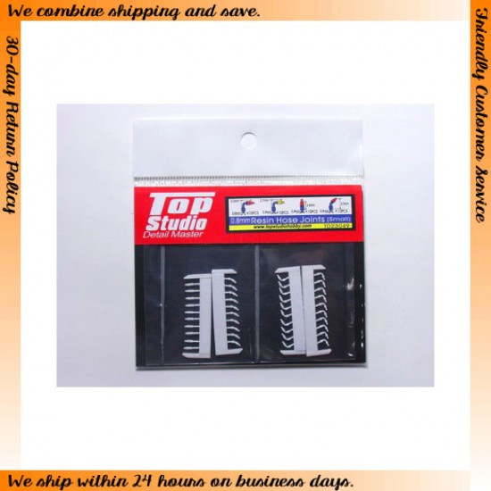 0.8mm Resin Hose Joints (Small)