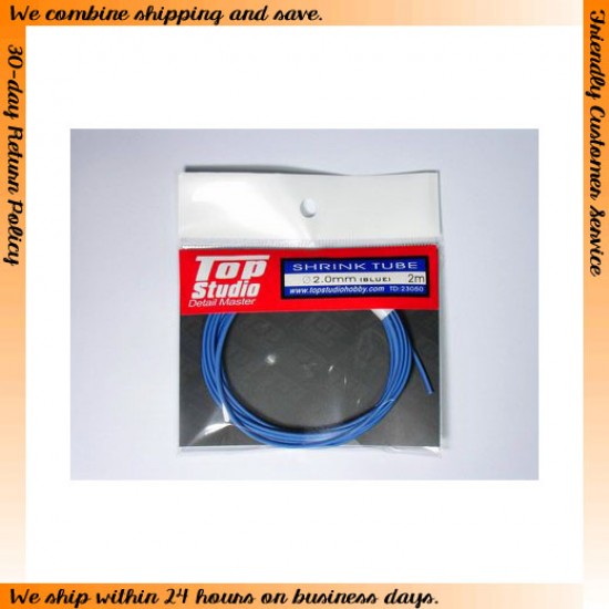 2.0 mm Shrink Tube (Blue)