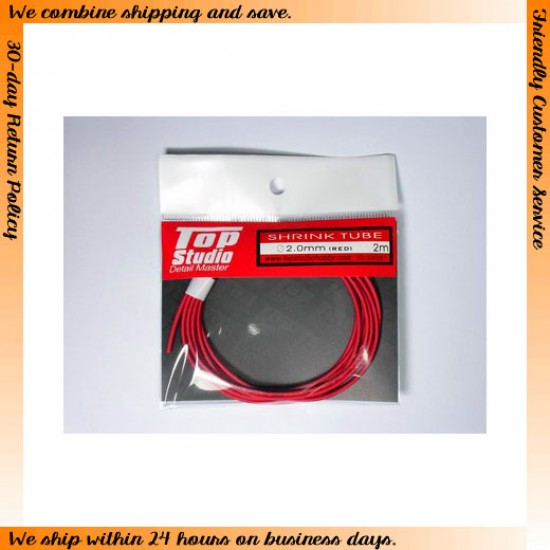 2.0 mm Shrink Tube (Red)