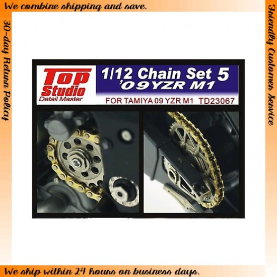 1/12 Yamaha YZR-M1 2009 Chain Set Vol.5 for Tamiya kit
