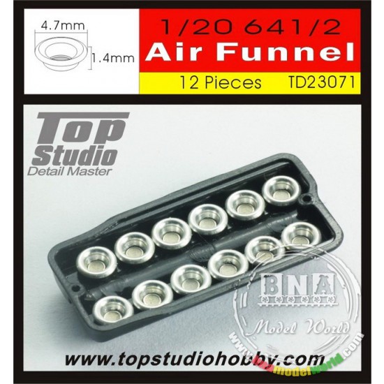 1/20 Ferrari 641/2 Air Funnel (12pcs)