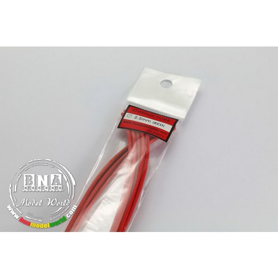 2.5mm Shrink Tube (Red)