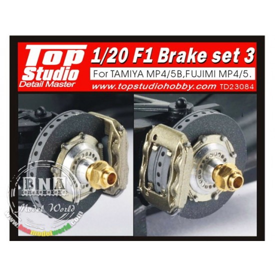 1/20 F1 Brake Set Vol.3 for Tamiya MP4/5B, Fujimi MP4/5