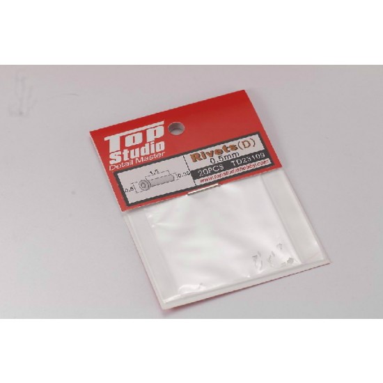 0.5mm Rivets (D) (20pcs)