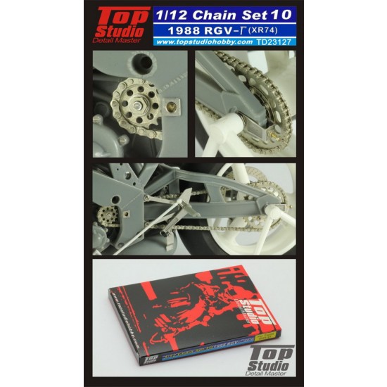 1/12 Suzuki 1988 RGV-T (XR74) Chain set for Fujimi kit