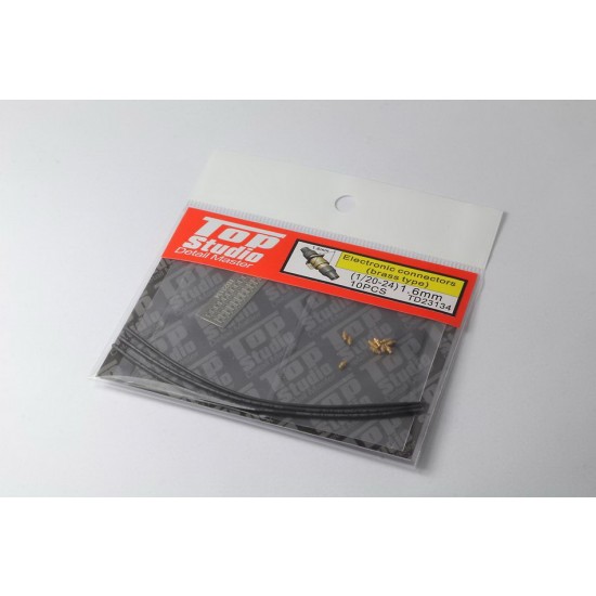 1/20-1/24 1.60mm Electronic Connectors (Brass Type)(10pcs)