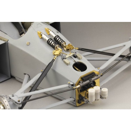 1/12 McLaren Honda MP4/6 Front Dampers and Chassis Front Bulkhead Detail-up Set