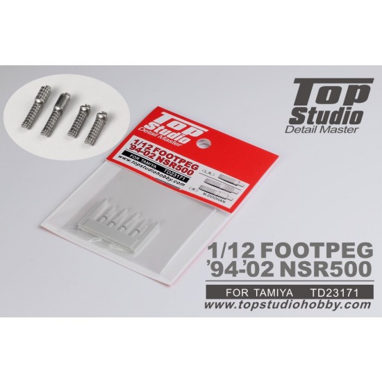 1/12 Honda NSR500 (1994-2002) Footpeg for Tamiya kit