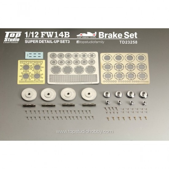 1/12 Williams FW14B Super Detail-up Set #3 - Brake Set for Tamiya kit #12029