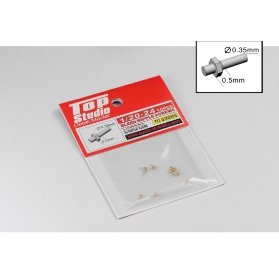 1/20 - 24 Bleed Bipple Screws