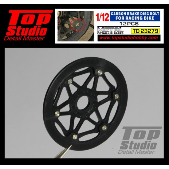 1/12 Carbon Brake Disc Bolt for Racing Bike (12pcs)