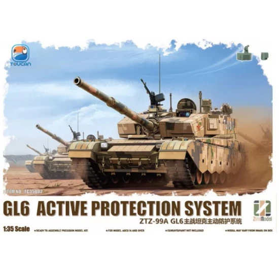 1/35 ZTZ-99A MBT GL6 Active Protection System