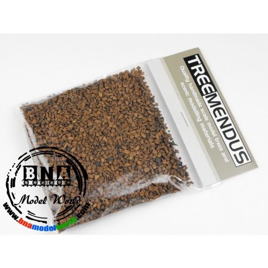 Scree - Brown, Sandstone (A Coarse Grade Ground Cork) for Diorama