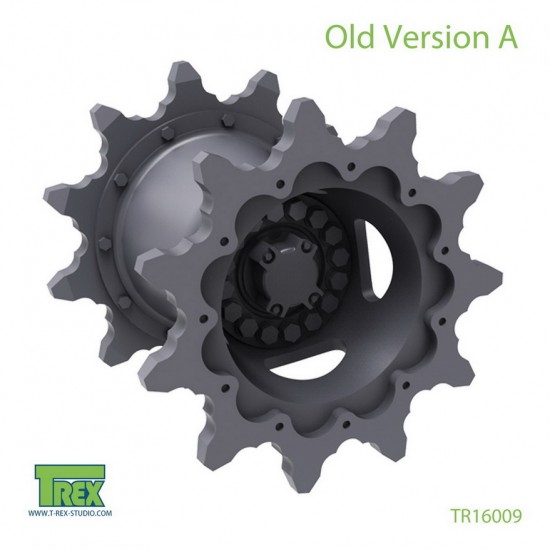 1/16 M1 Abrams Drive Sprocket Set (Old Version A)