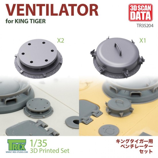 1/35 Ventilator for King Tiger