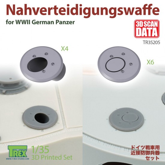 1/35 Nahverteidigungswaffe for WWII Graman Panzer
