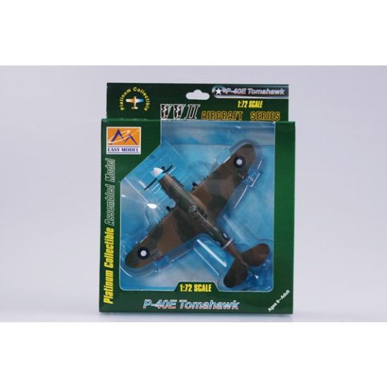 1/72 P-40E Tomahawk 77Sqn RAAF 1942 Assembled and Painted Plastic Kit
