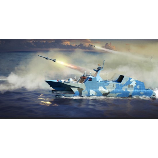 1/144 PLA Navy Type 22 Missile Boat