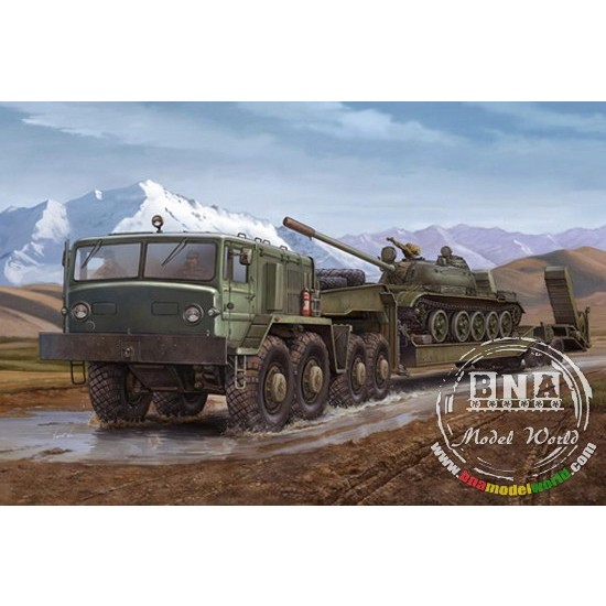 1/35 MAZ-537G intermediate type with MAZ/ChMZAP 5247G semitrailer
