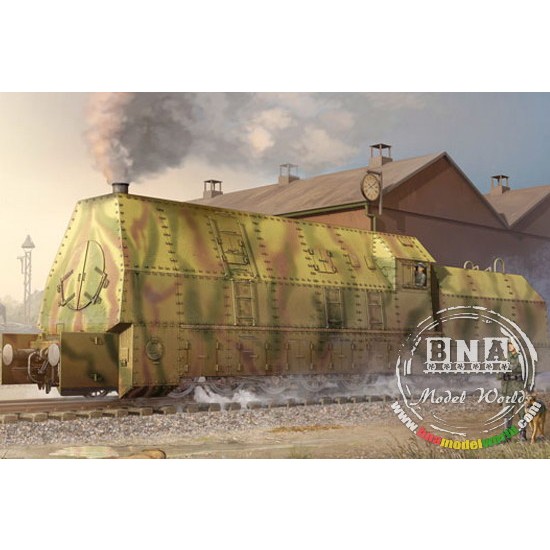 1/35 German Panzerlok BR57 Armoured Locomotive
