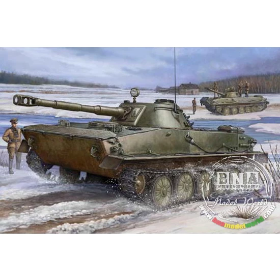1/35 Russian PT-76 Light Amphibious Tank