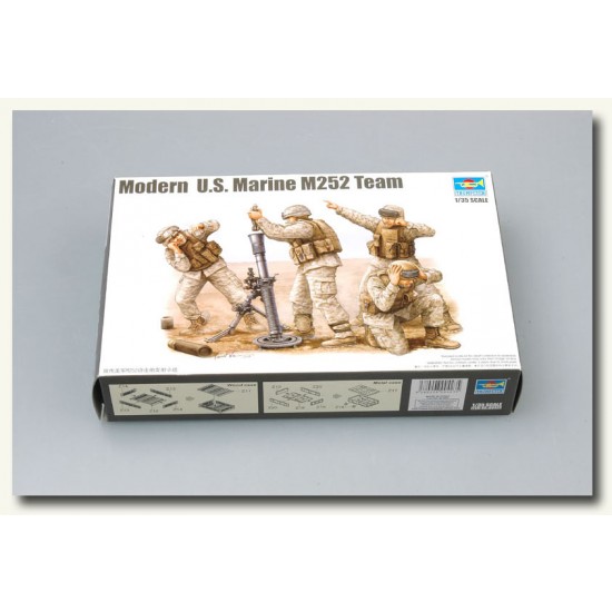 1/35 Modern US Marine M252 Team