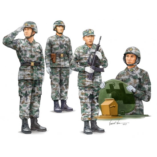 1/35 Chinese PLA Tank Crew (6 Figures)