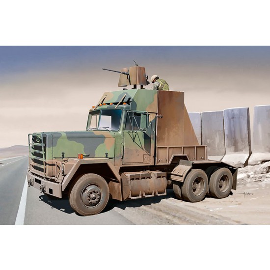 1/35 M915 6x4 Semi-tractor Gun Truck