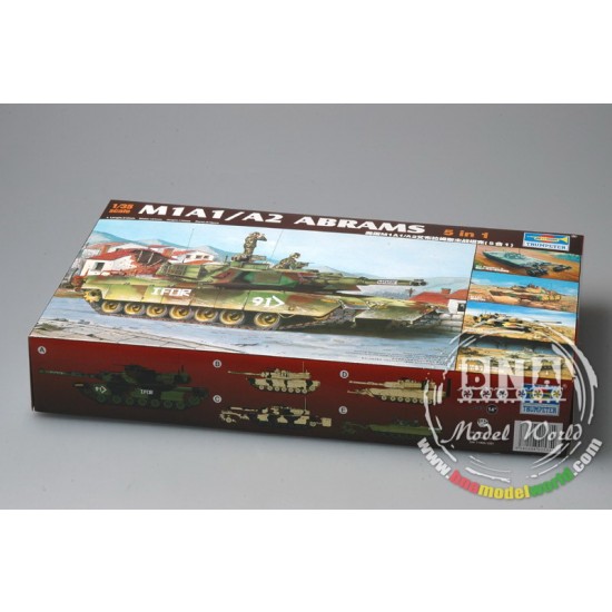 1/35 US M1A1/A2 Abrams 5-in-1