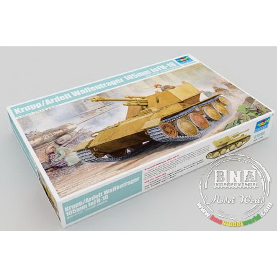 1/35 Krupp/Ardelt Waffentrager 105mm leFH-18