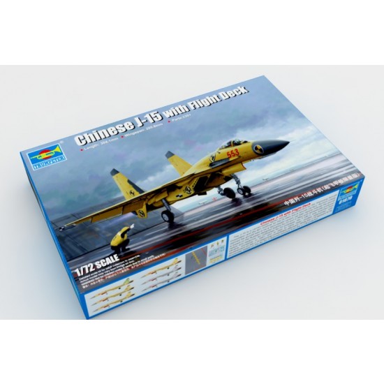 1/72 Chinese Shenyang J-15 Flying Shark with Flight Deck