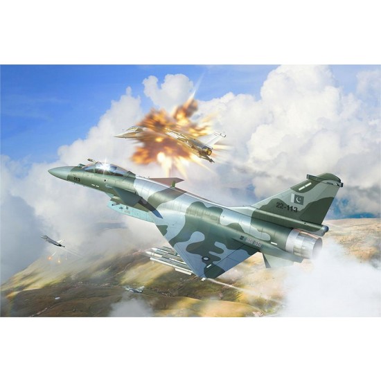 1/72 Pakistan J-10CE / Indian AF Rafale Fighter (2in1)