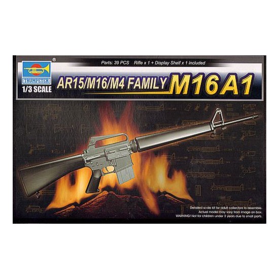 1/3 US M16A1 Rifle (AR15/M16/M4 Family)