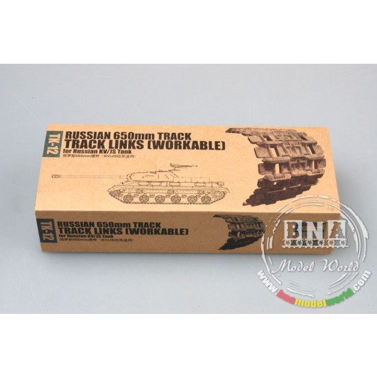 1/35 Russian 650mm Track Link Set for Russian KV/JS Tanks