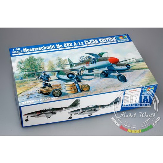 1/32 Messerschmitt Me 262 A-1a clear edition