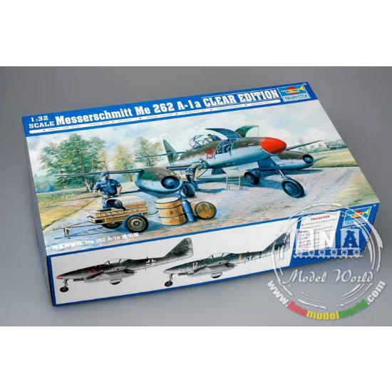 1/32 Messerschmitt Me 262 A-1a clear edition