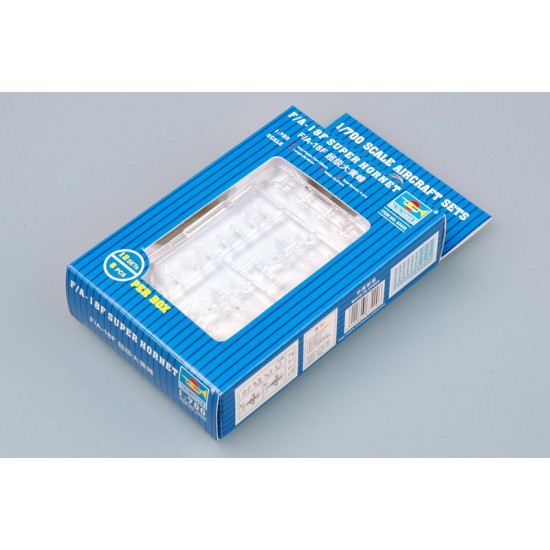 1/700 Mini Aircraft - Boeing F/A-18F Super Hornet (12 Sets)