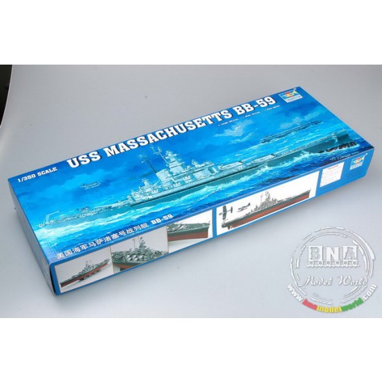 1/350 USS MASSACHUSETTS BB-59
