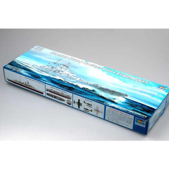 1/350 German Cruiser Prinz Eugen 1945
