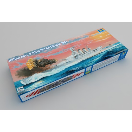 1/350 Italian Navy Battleship RN Littorio 1941